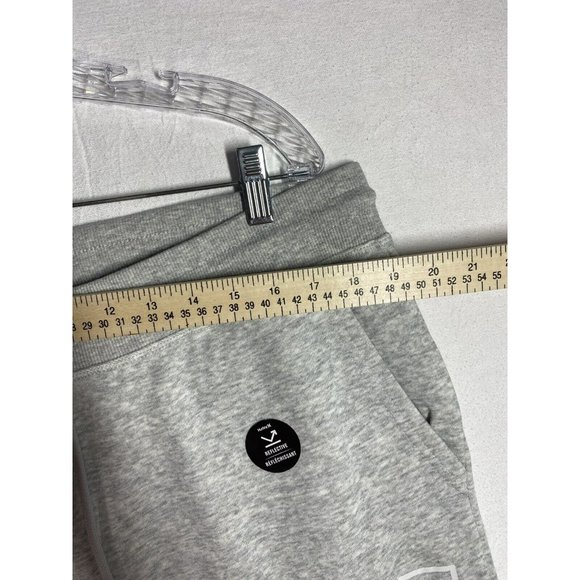 Hurley Jogger Pants Mens  Heather Boxed Relaxed Fleece Size XL Ligth Gray - Picture 2 of 8